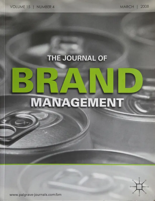 Cover of the Journal of Brand Management